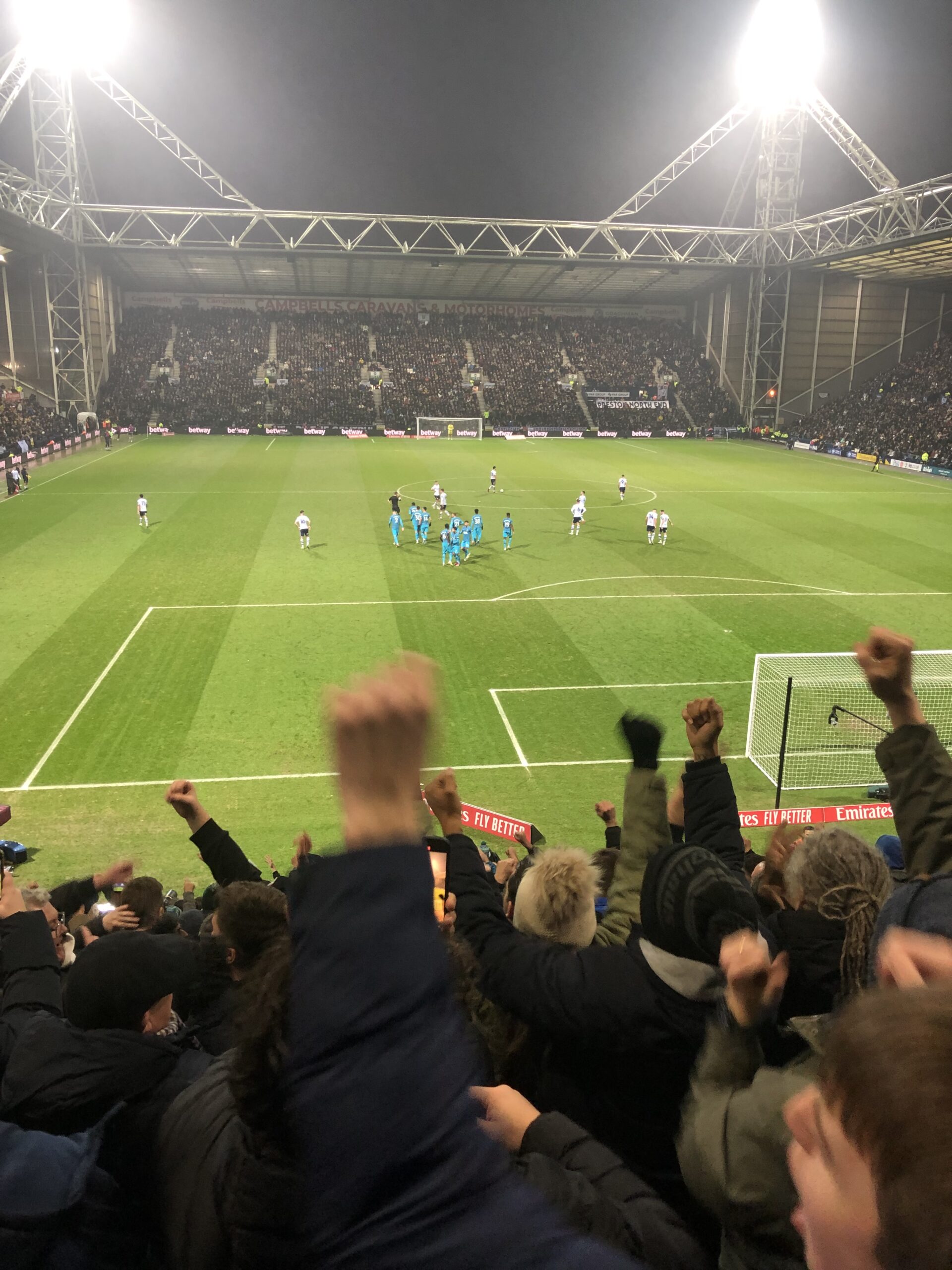 Match Report Preston North End 0 Spurs 3 (Wrexham or Sheffield United